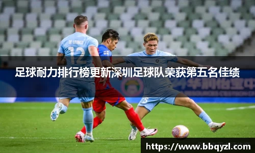 足球耐力排行榜更新深圳足球队荣获第五名佳绩