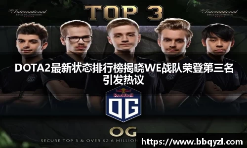 DOTA2最新状态排行榜揭晓WE战队荣登第三名引发热议
